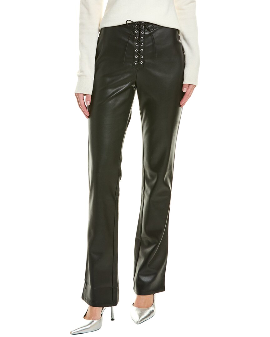 Weworewhat Lace Front Pant In Black