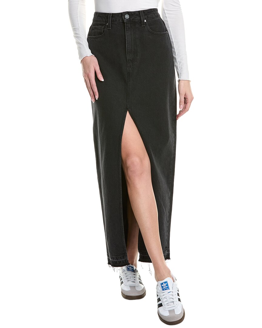 Paige Angela Maxi Skirt In Blue
