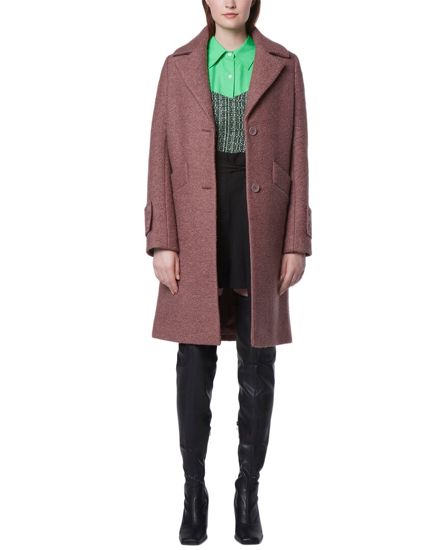 Marc new york shop wool blend trench coat