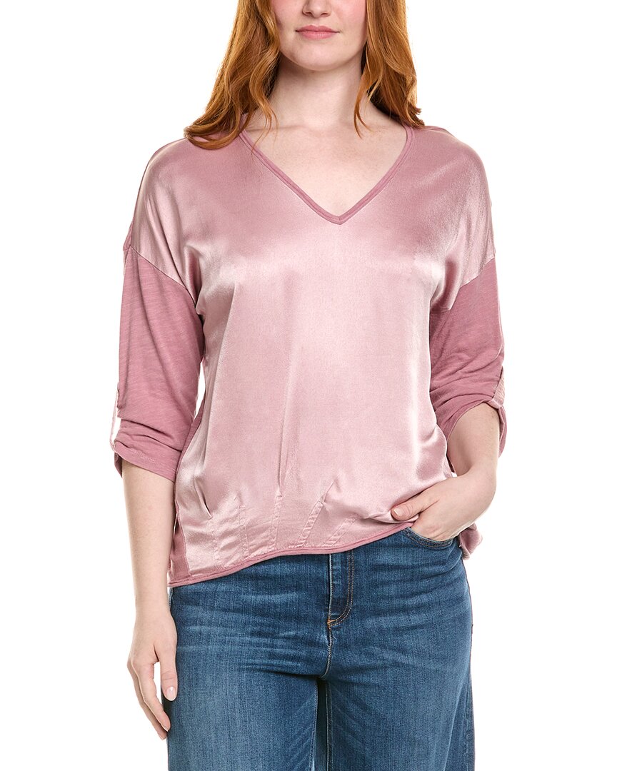 Xcvi Vandiver Top In Pink