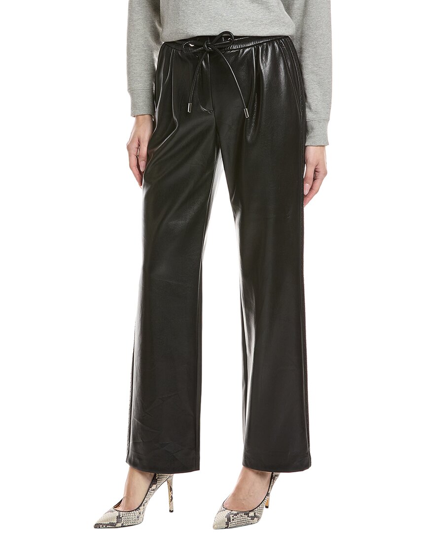 Hugo Boss Tadesa Wide Leg Trouser In Black