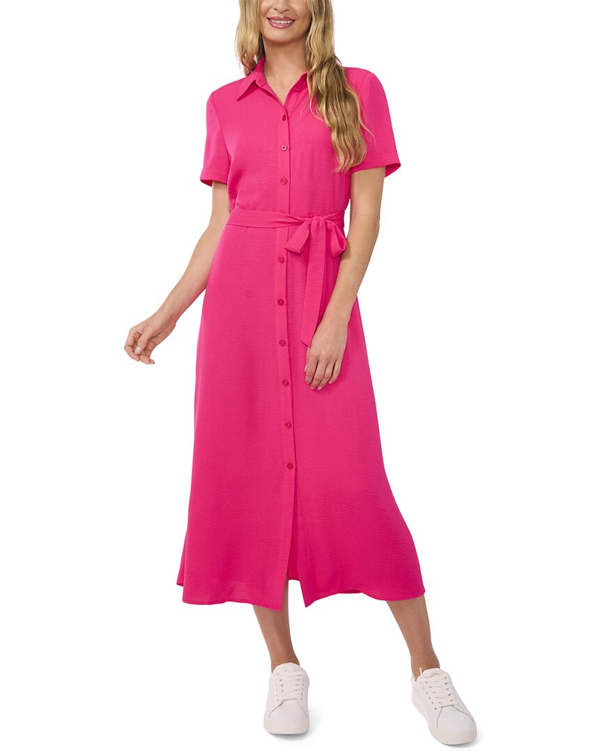 Shop Cece Button Down Midi Shirt Dress