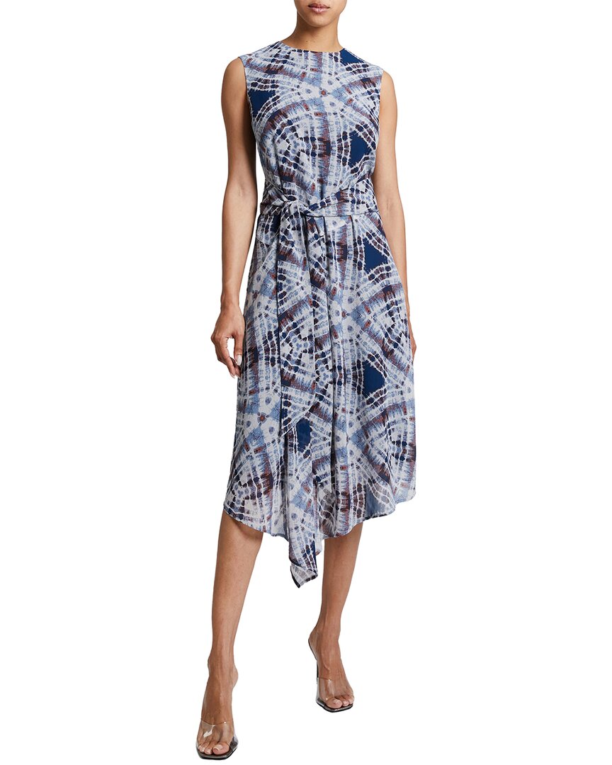 Santorelli Cecilia Midi Dress In Blue