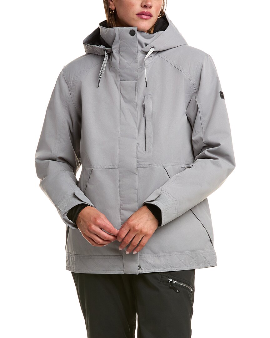 Roxy Billie Snow Jacket In Gray