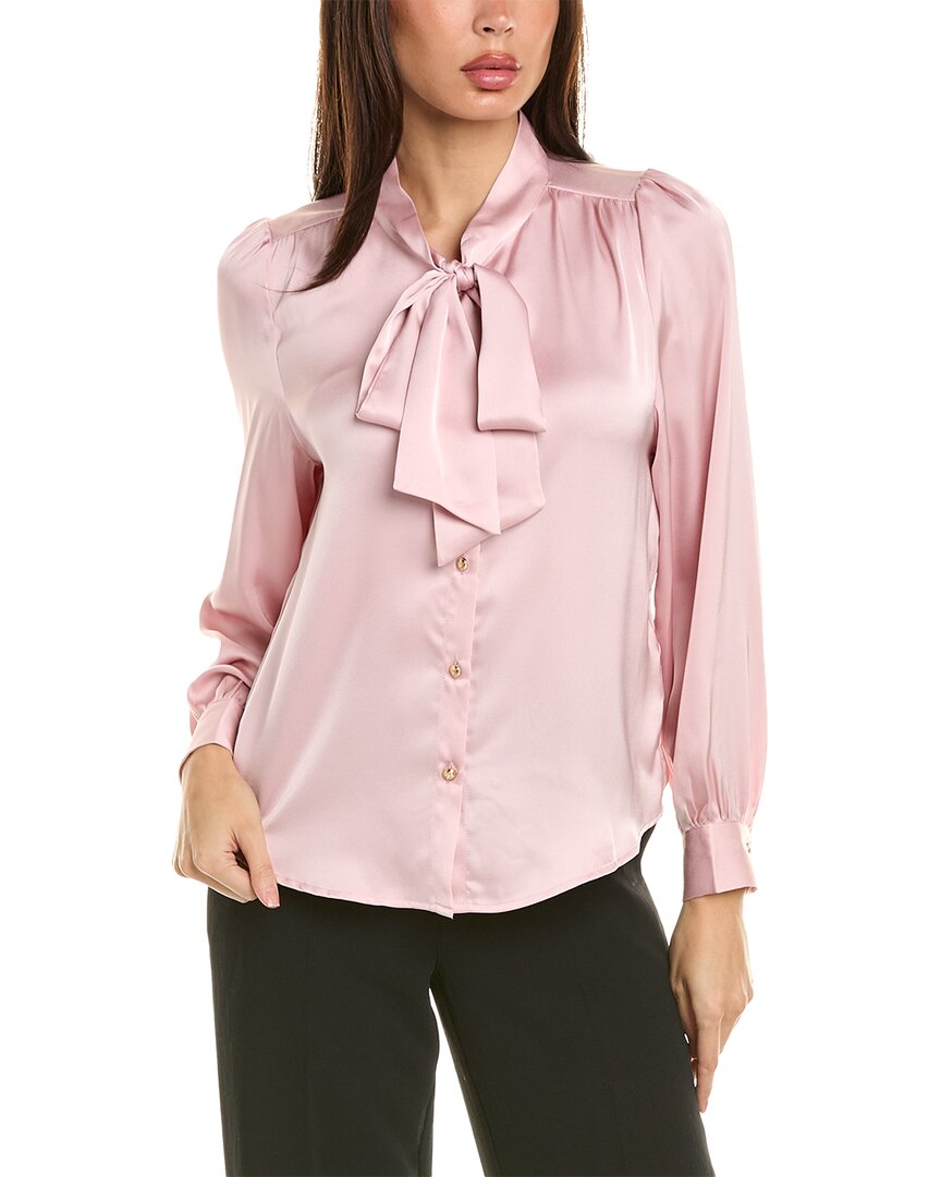 TO MY LOVERS TO MY LOVERS TIE-NECK BLOUSE