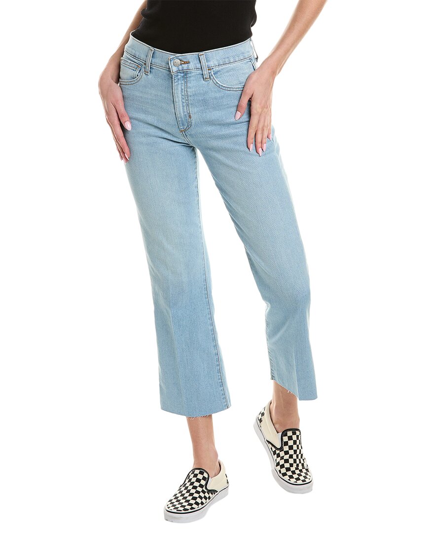 Shop Joe's Jeans Mary Kate High-rise Crop Bootcut Jean In Blue