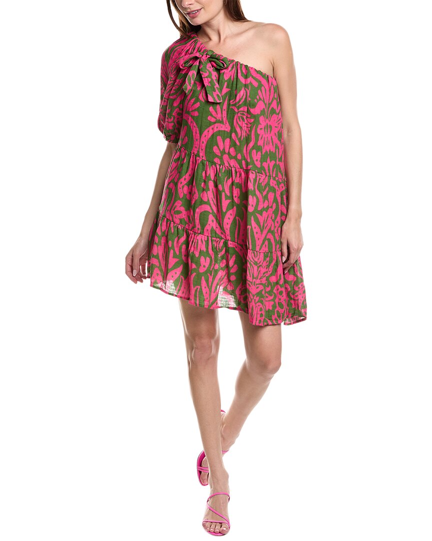 Shop Velvet By Graham & Spencer Gretchen Mini Dress In Pink