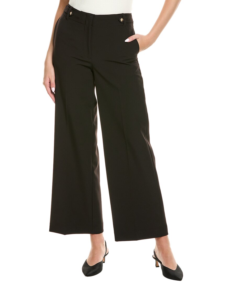 Shop Elie Tahari The Darien Pant In Black