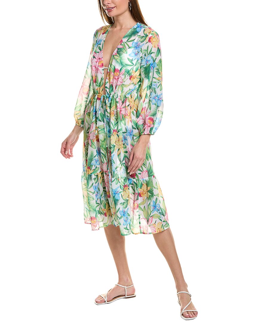 Shop Tommy Bahama Orchid Garden Duster In White