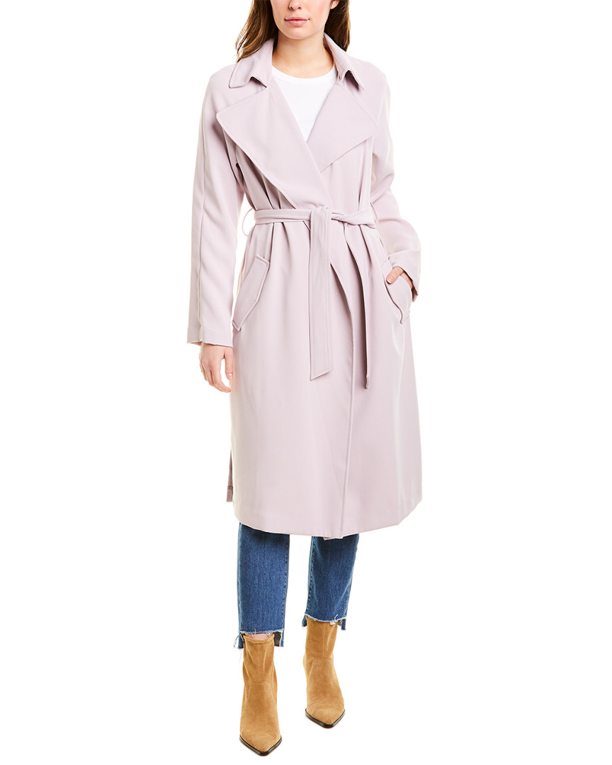 Image of Kendall + Kylie Crepe Trench Coat