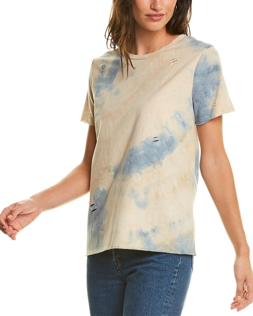 Image of Aiden Distressed Tie-Dye Top