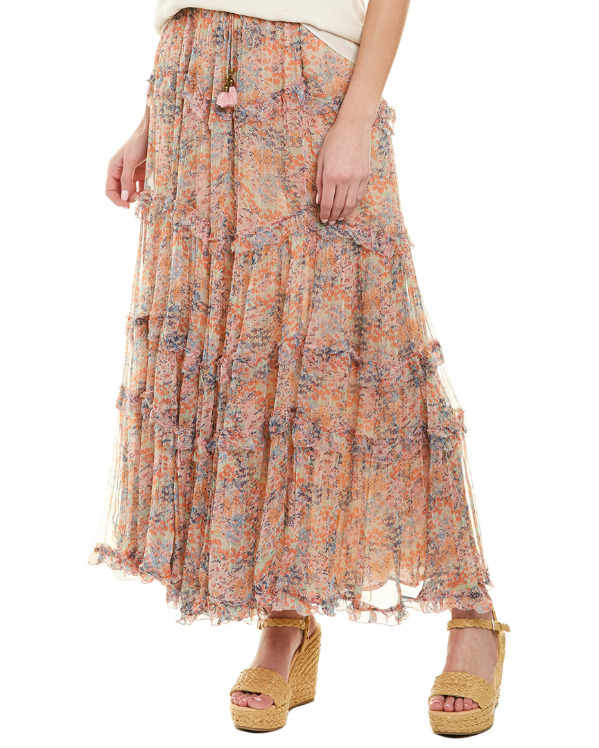 Image of Love Sam Printed Maxi Skirt