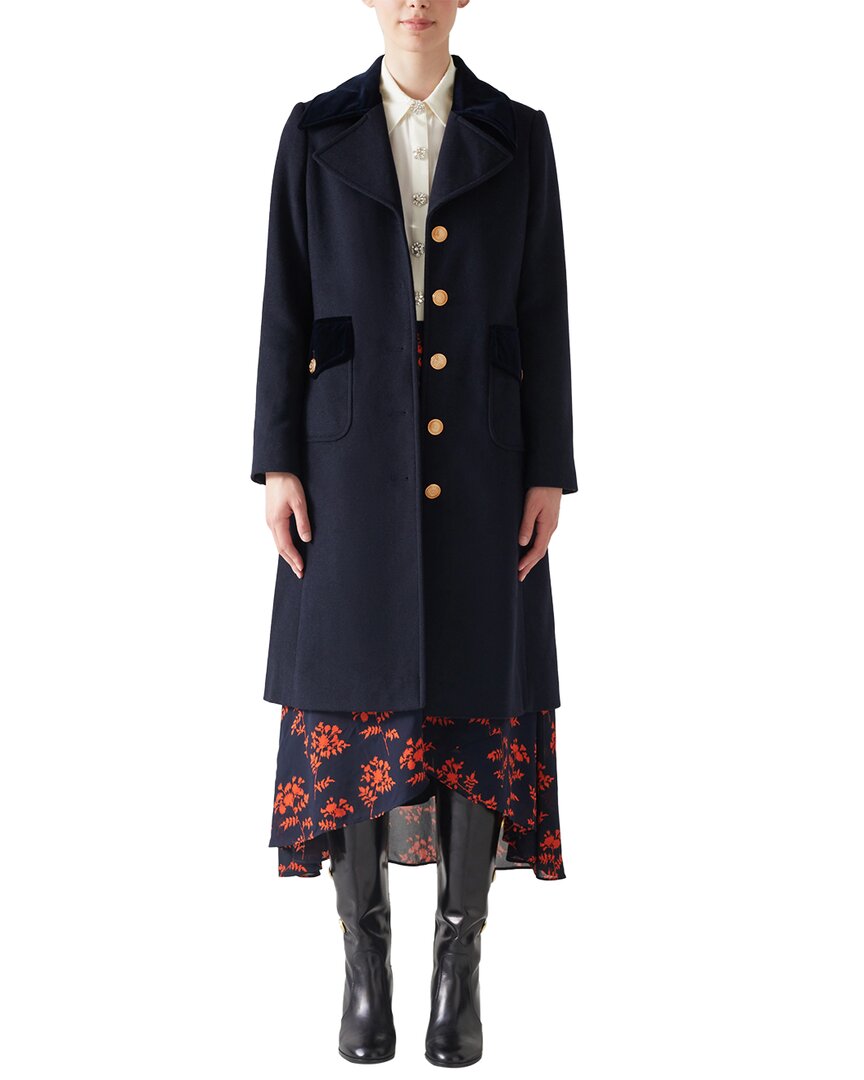 Lk Bennett Lily Wool-blend Coat