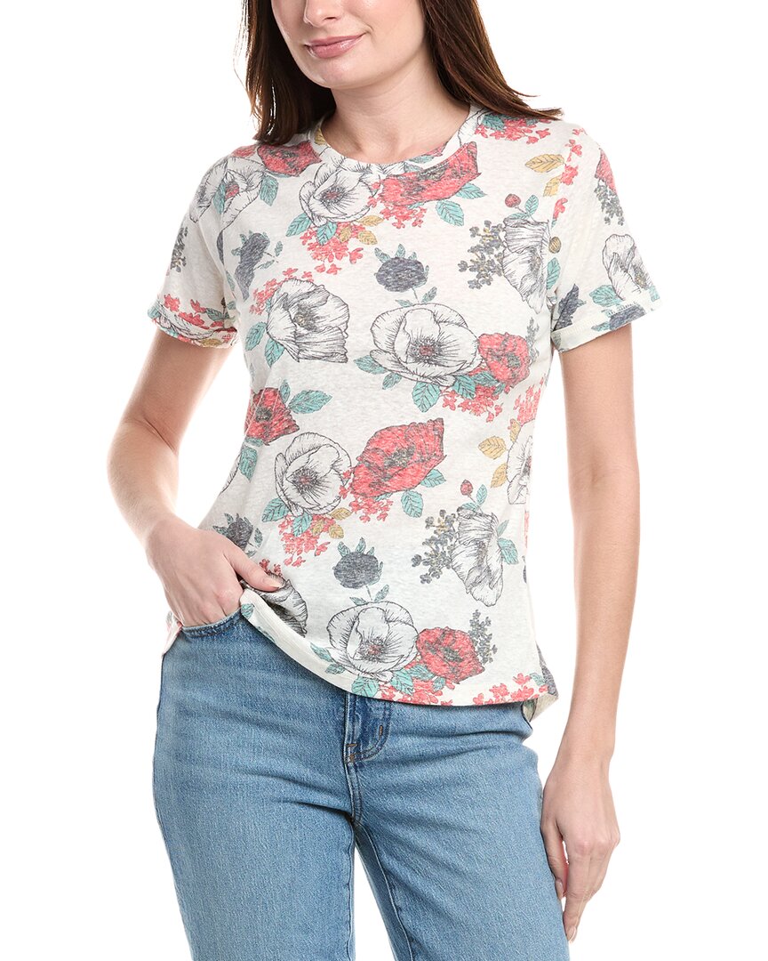 Prince Peter Floral Print T-shirt In White