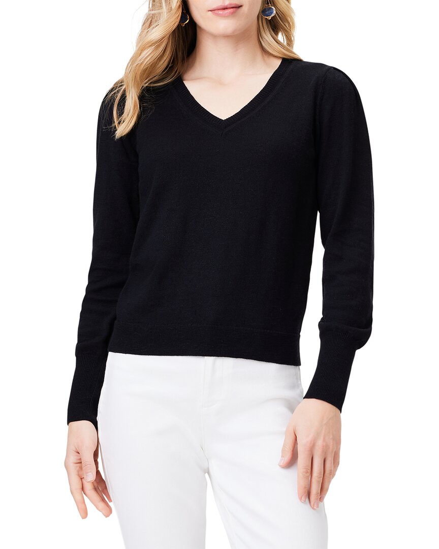Nic + Zoe Slub Cotton Blend Sweater