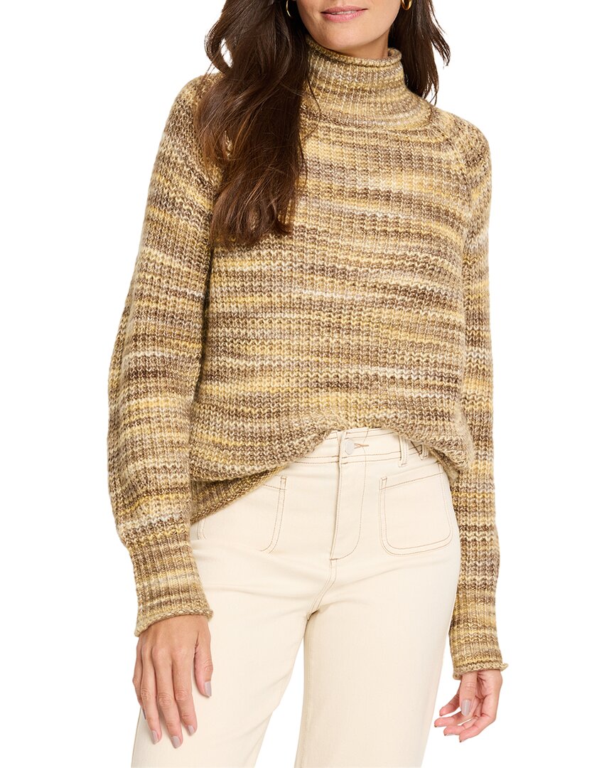 Nic + Zoe Nic+zoe Space Dye Cotton Blend Sweater