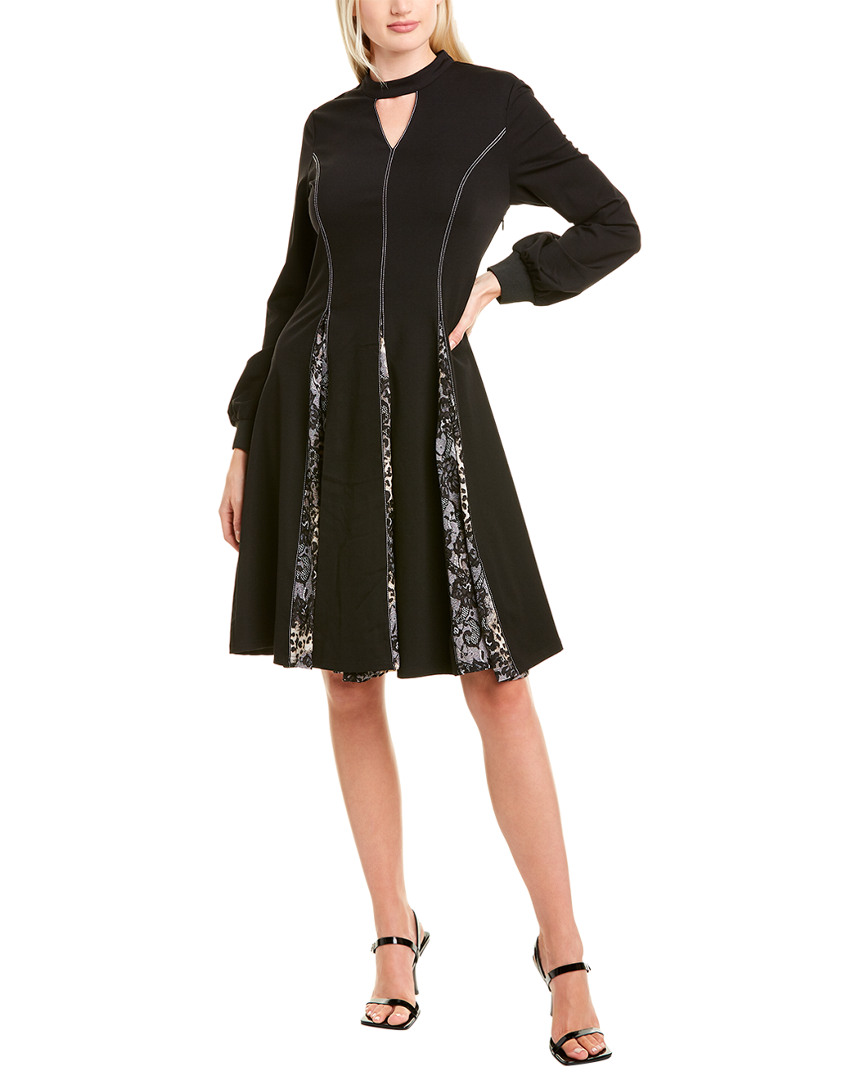 Image of Gracia Leopard A-Line Dress