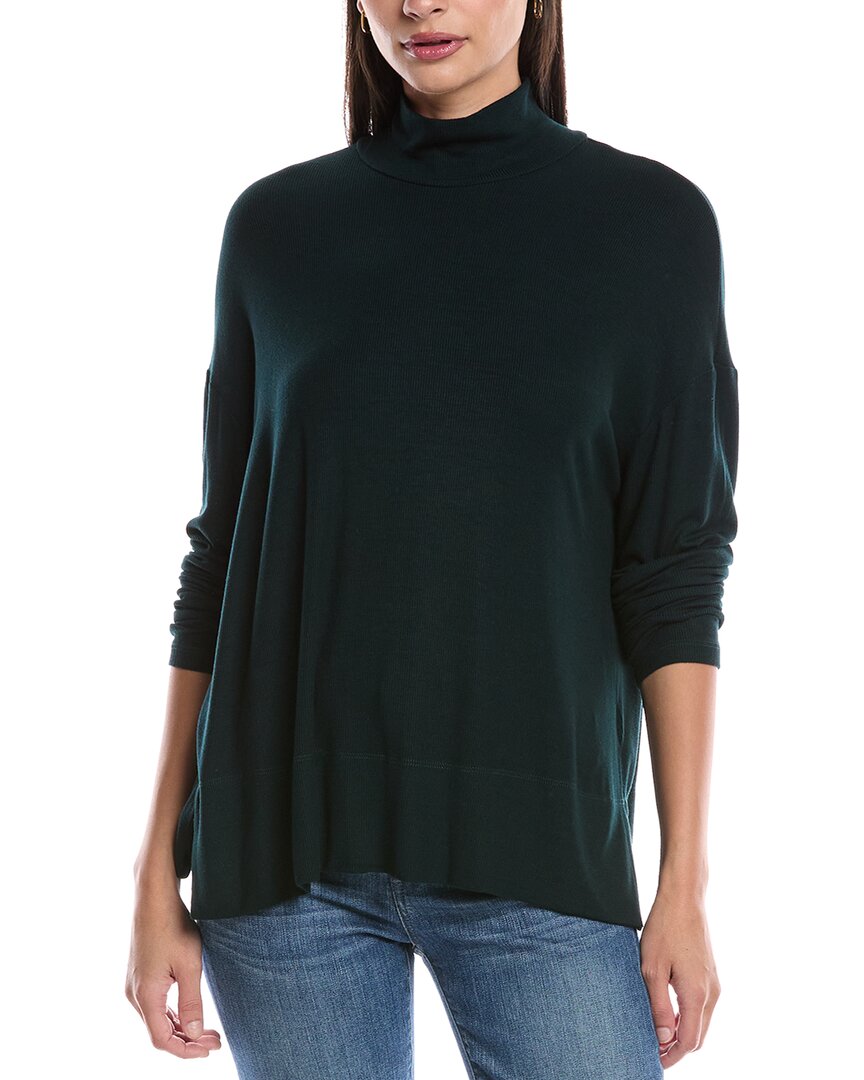 Michael Stars Ryan Turtleneck Top In Black