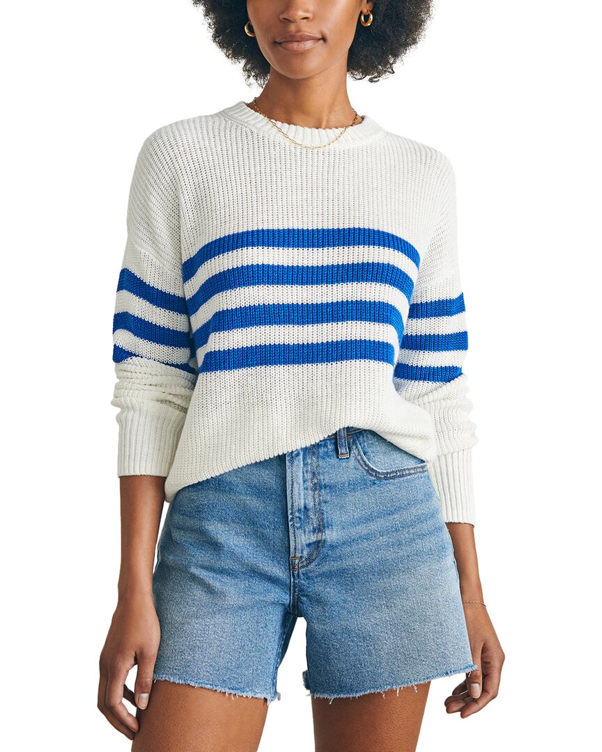 Faherty Miramar Linen Crew Sweater