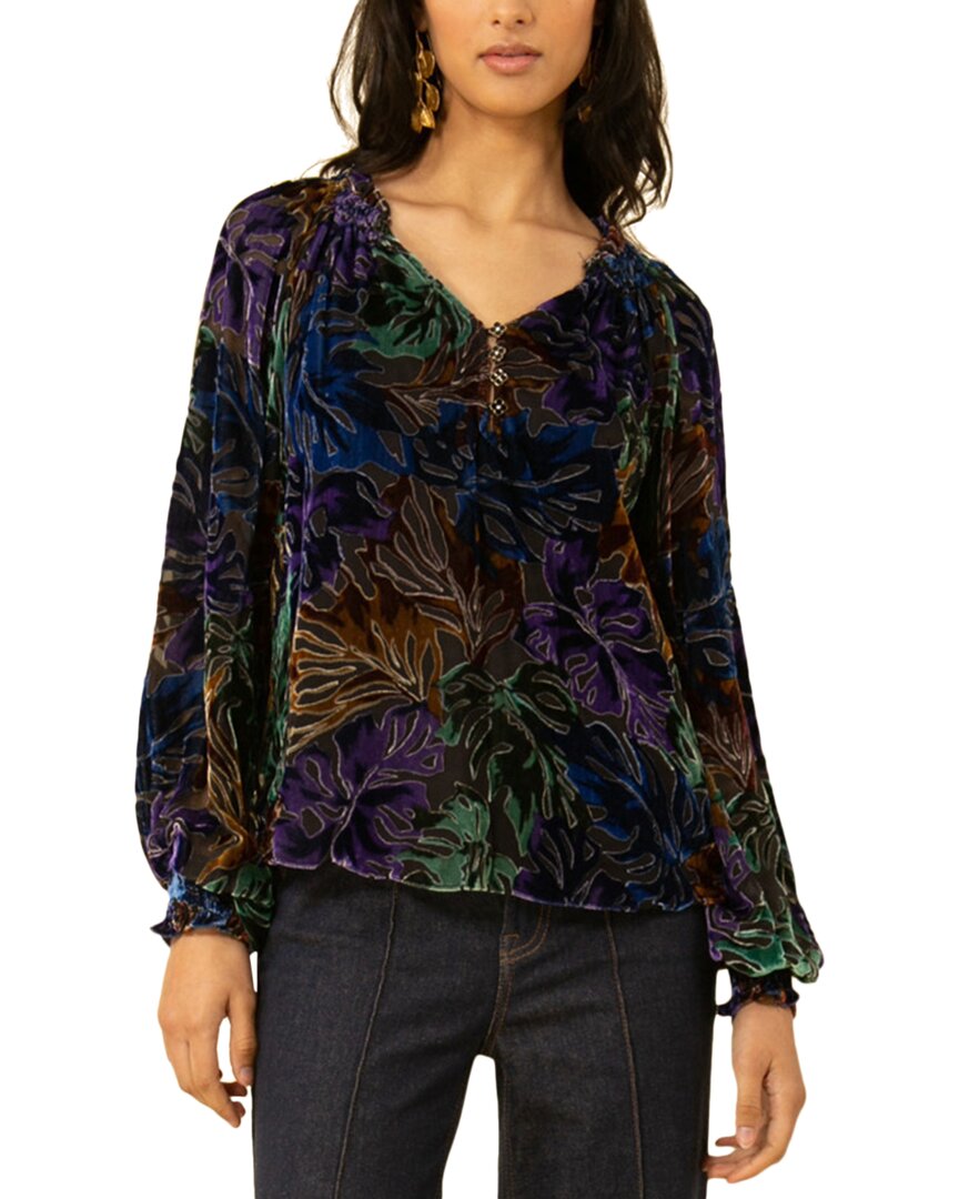 Hale Bob Silk-blend Top