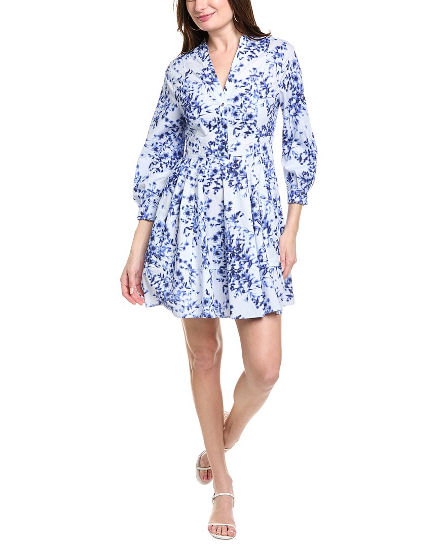 Derek Lam 10 Crosby Jessica Mini Dres In White