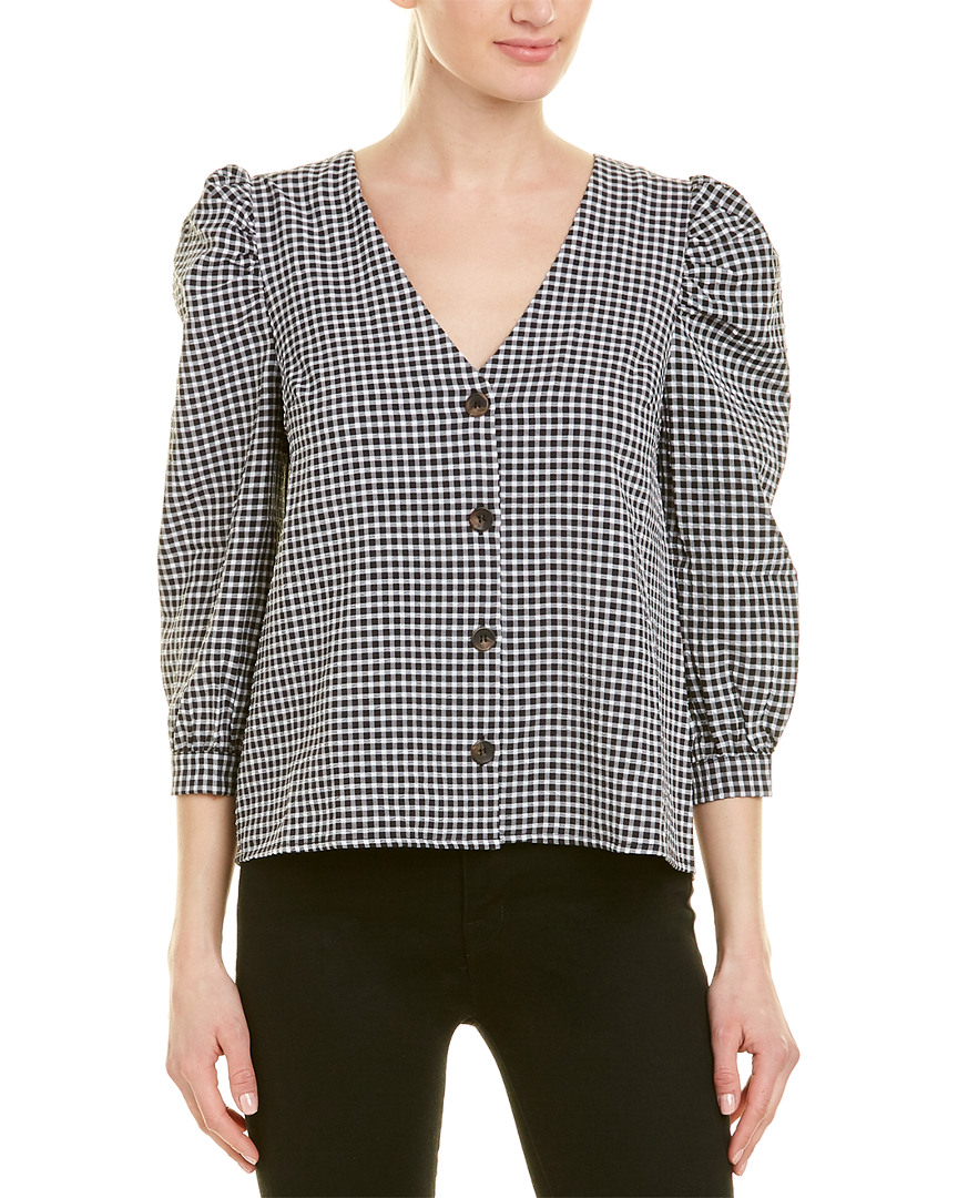 Image of Rosewater Remi Seersucker Top