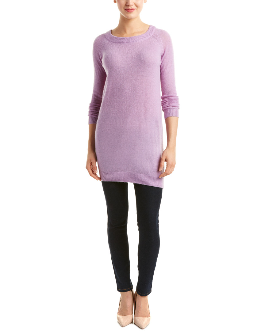 Portolano Cashmere Sweater In Purple