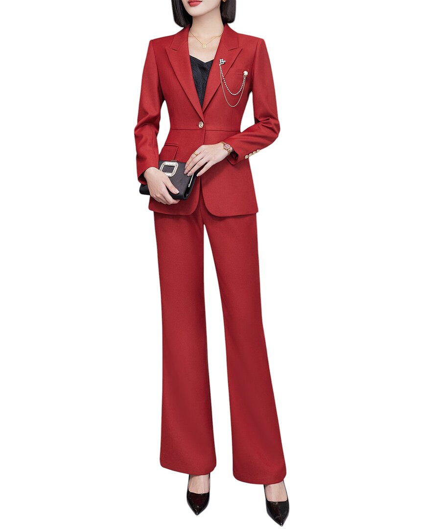 Bossy Chic 2pc Blazer & Pant Set
