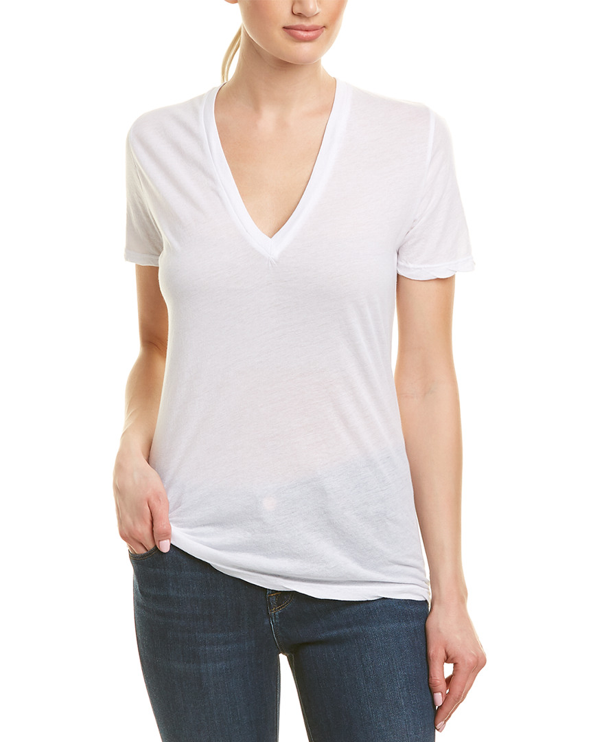 Monrow Tissue T-Shirt Women's White L | eBay