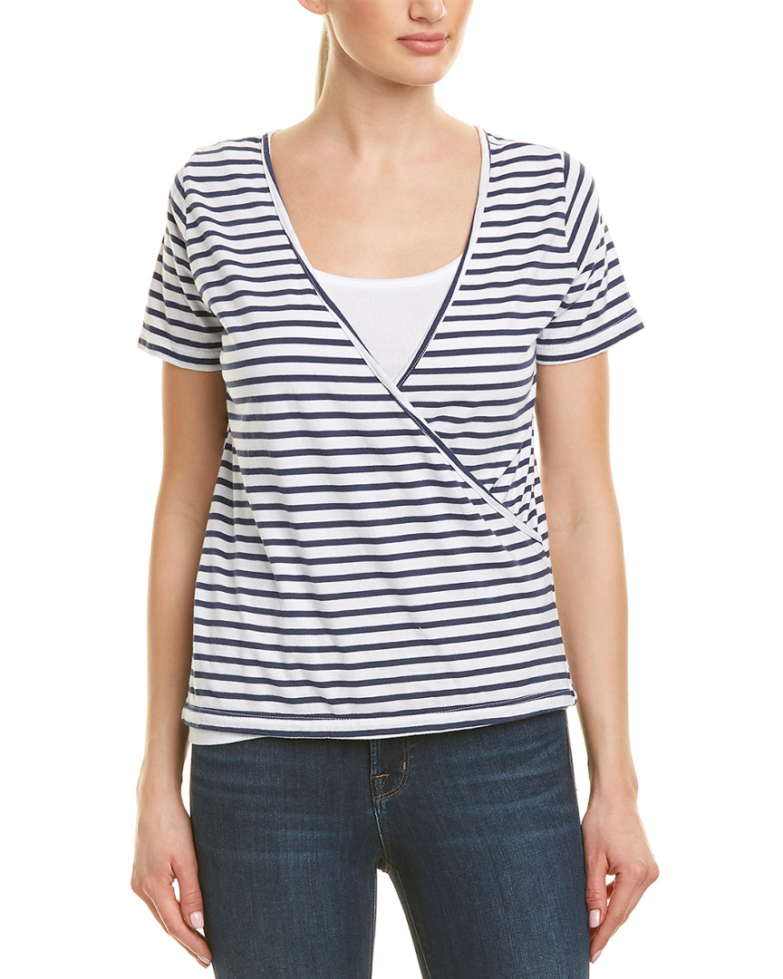 Image of Monrow Crossover Wrap Top