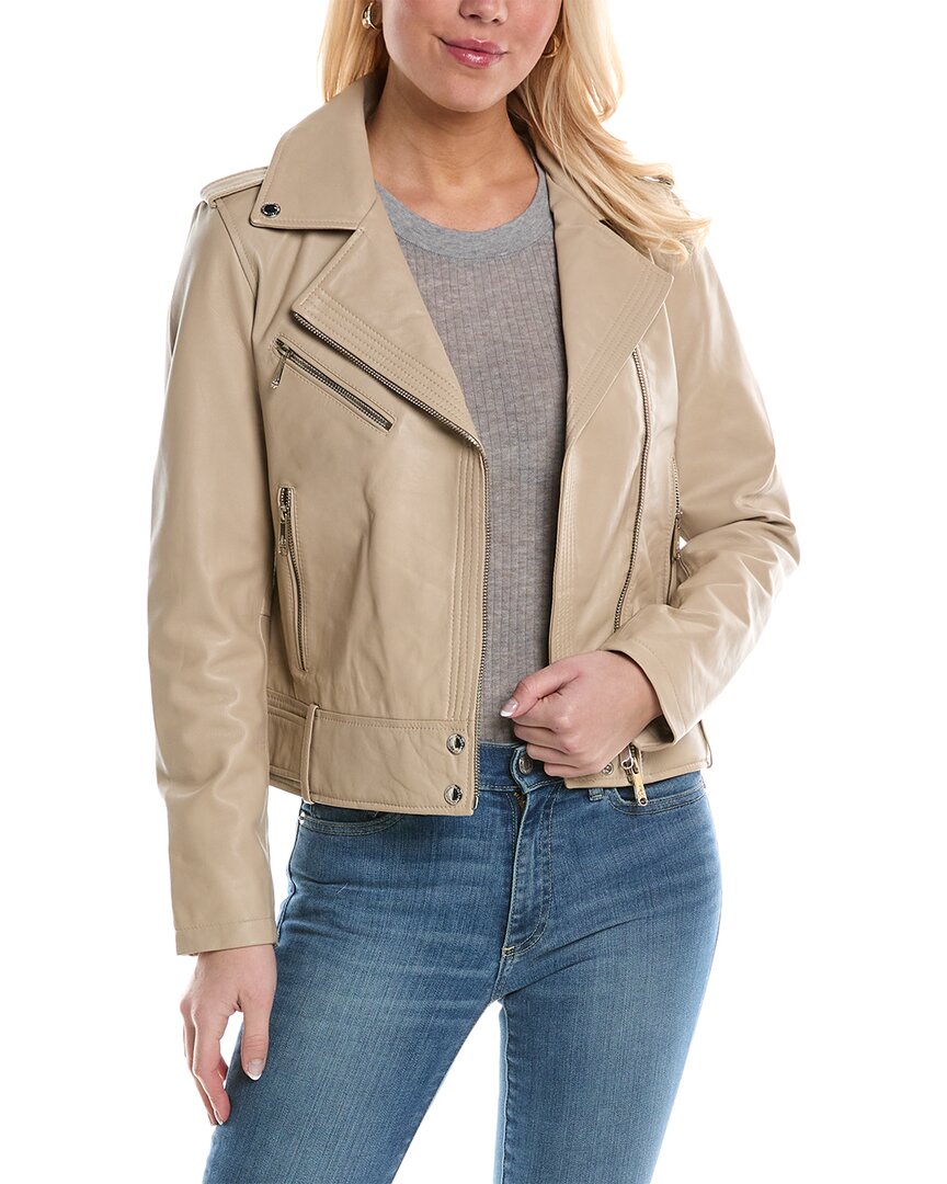 Sam Edelman Leather Moto Jacket