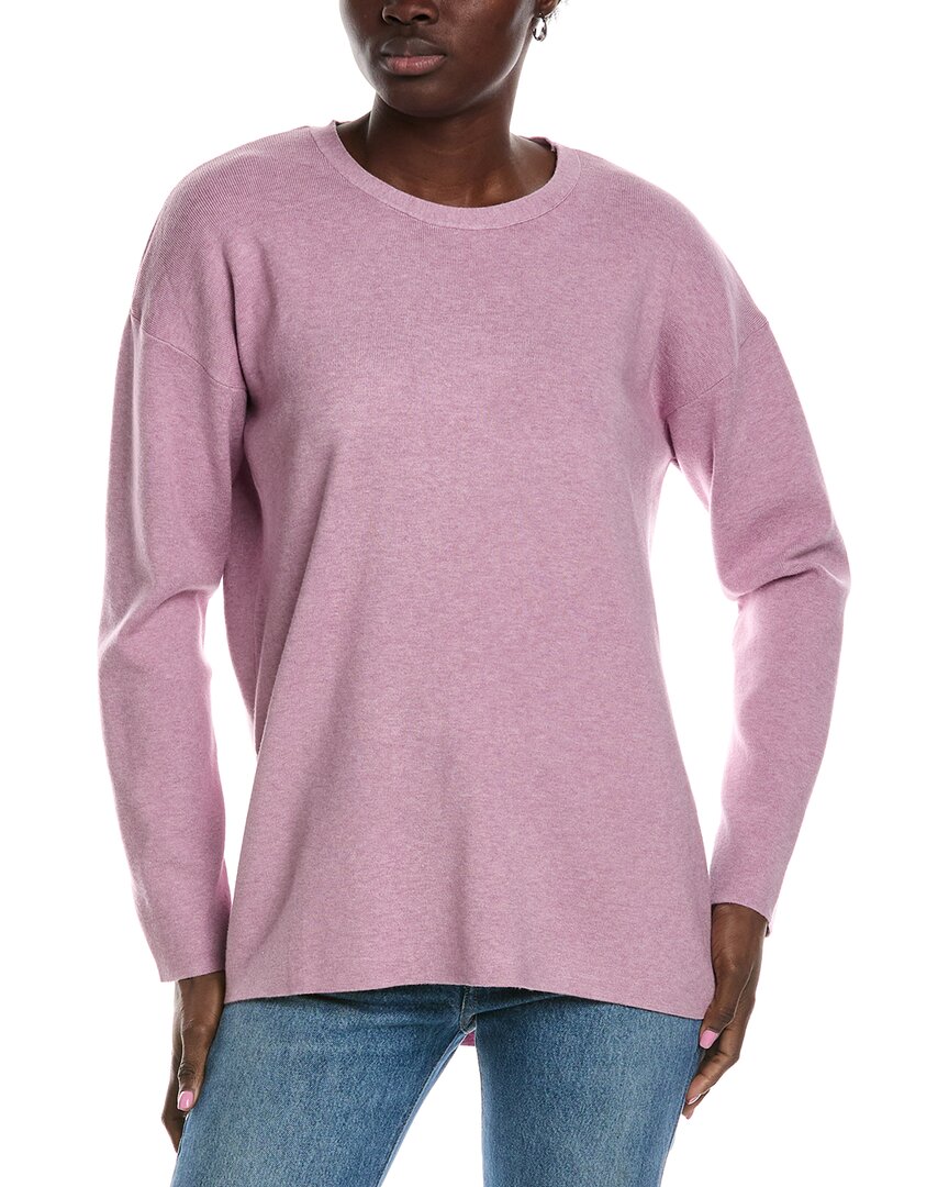Splendid Silva Crew Neck Sweater In Pink