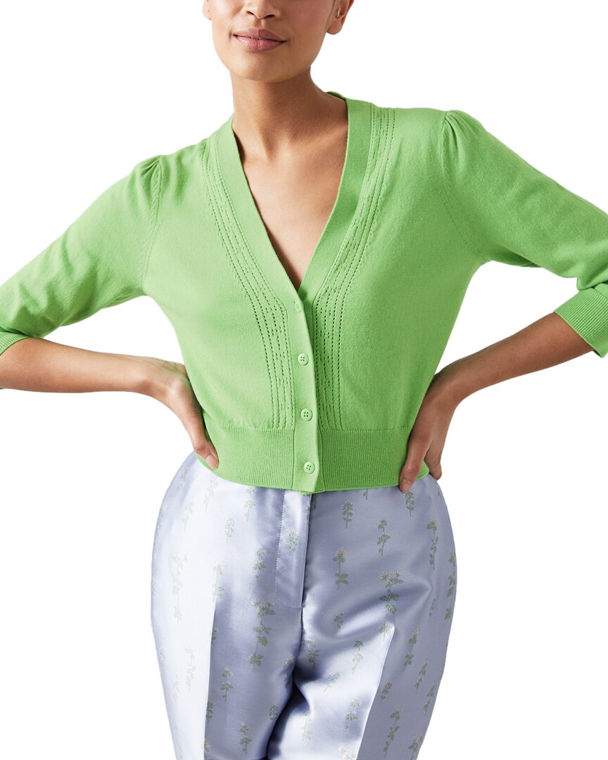 Lk Bennett Leonora Wool-blend Cardigan