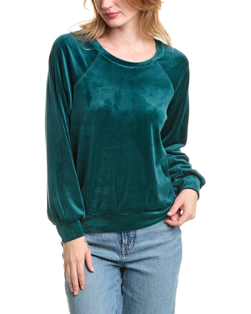 1.state Raglan Pullover Top In Green