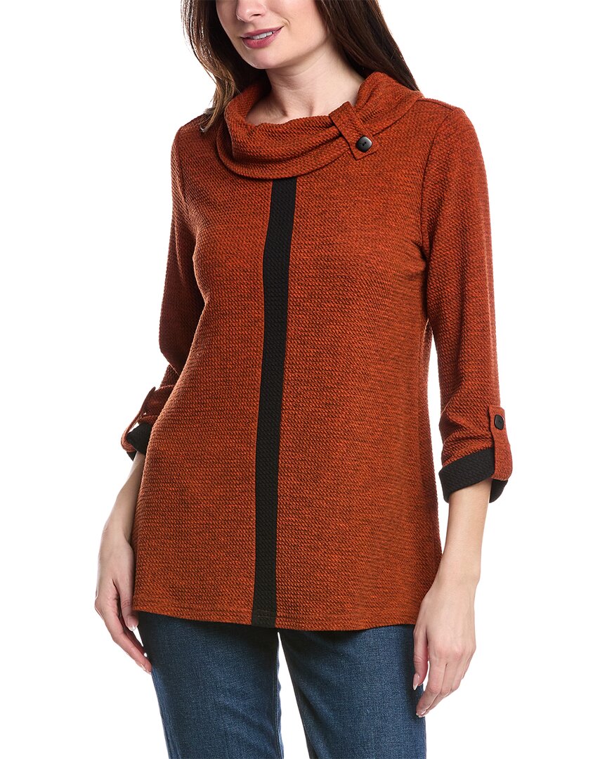 Shop Joseph Ribkoff Tunic In Orange