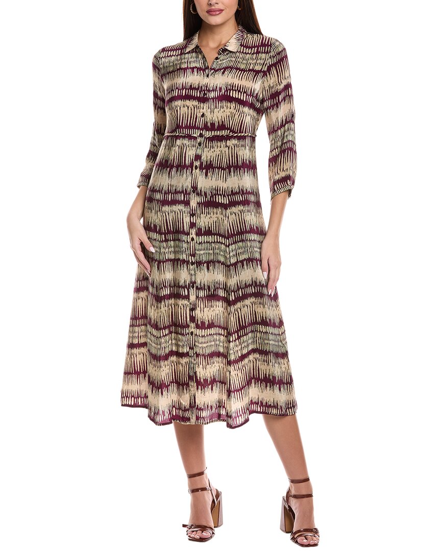 Ba&sh Artemis Midi Dress In Neutral