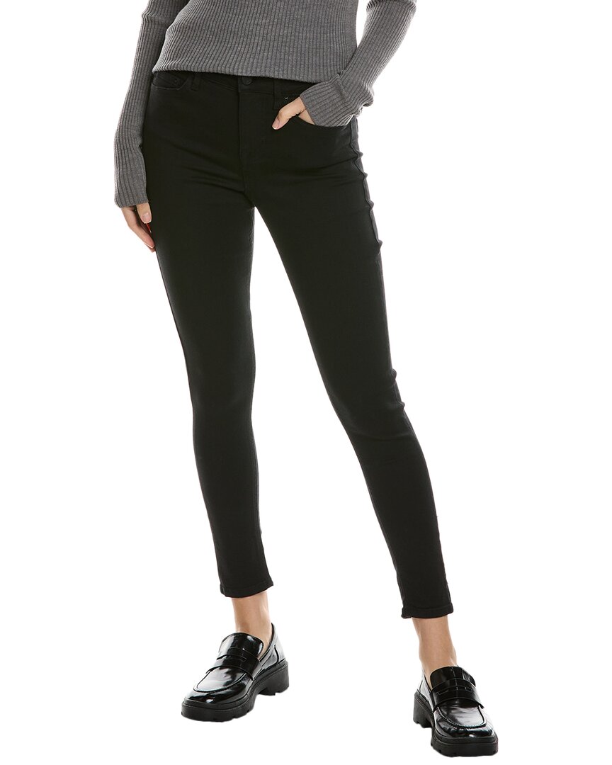 Shop Reiss Lux Mid-rise Skinny Jean In Black