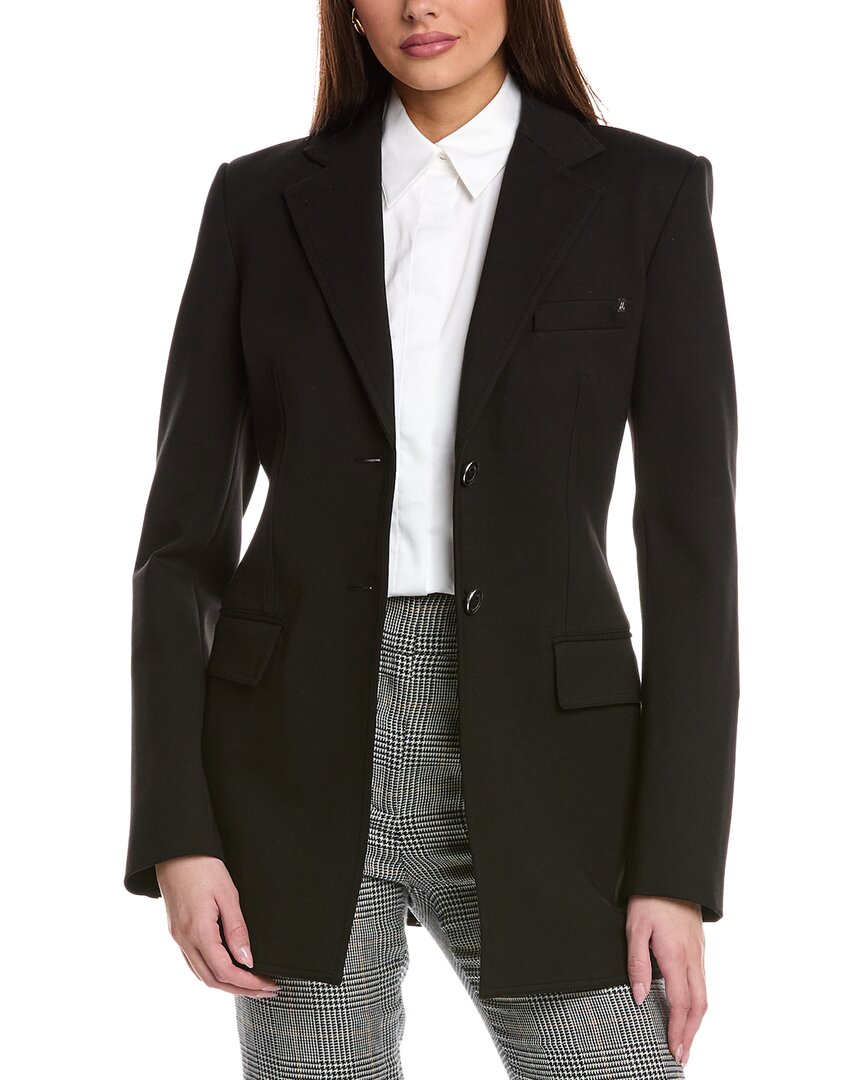 Helmut Lang Waisted Blazer In Black