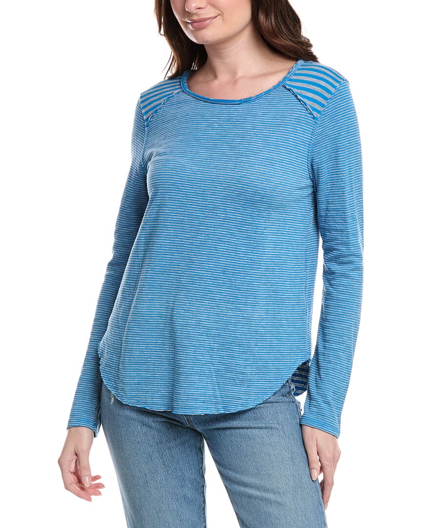 Michael Stars Holly T-shirt In Blue