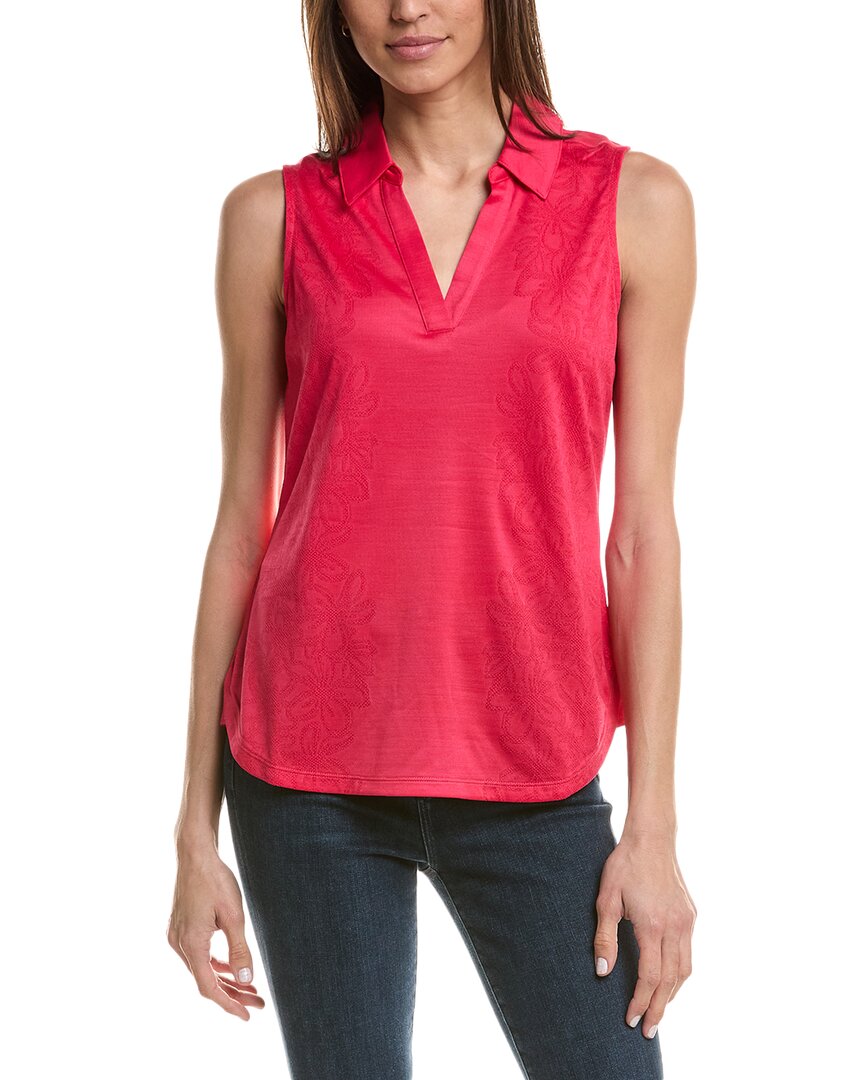 Tommy Bahama Palm Coast Floral Engineered Polo Shirt In Pink