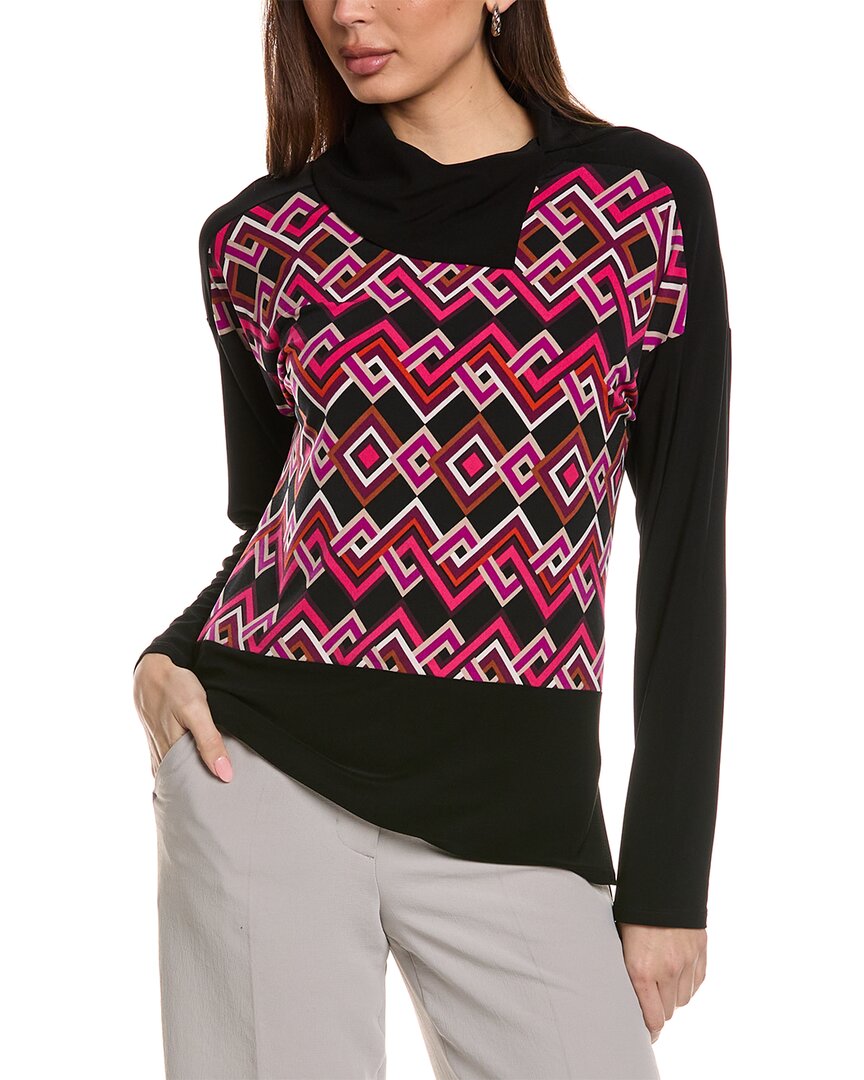Joseph Ribkoff Cowl Tunic In Black