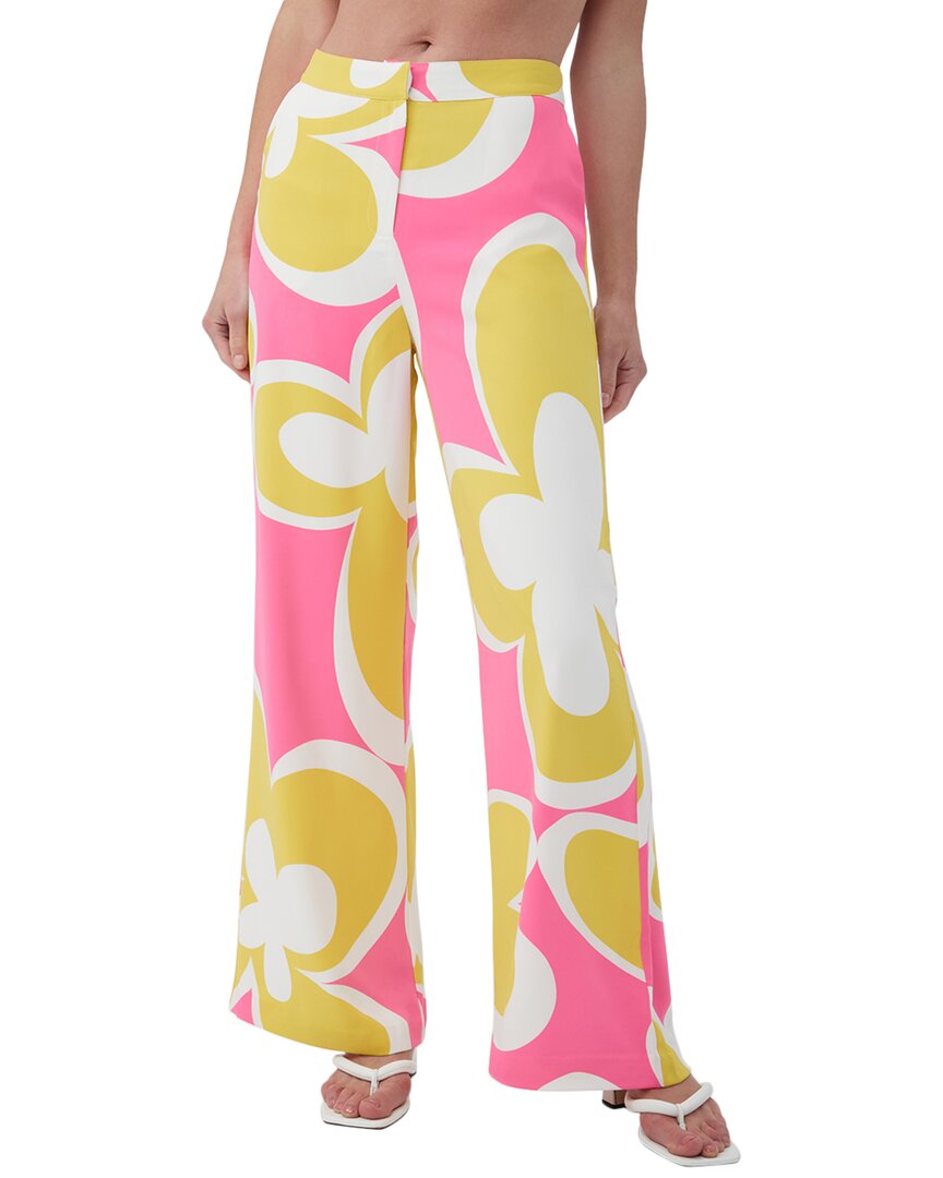 Trina Turk Verity Wide Leg Pants In Multi