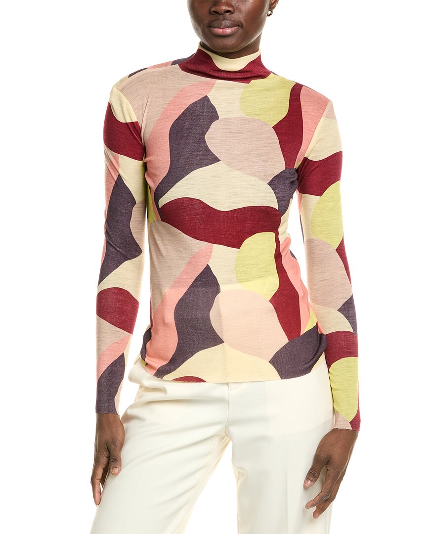 Marimekko Kamelia Wool Shirt In Multi