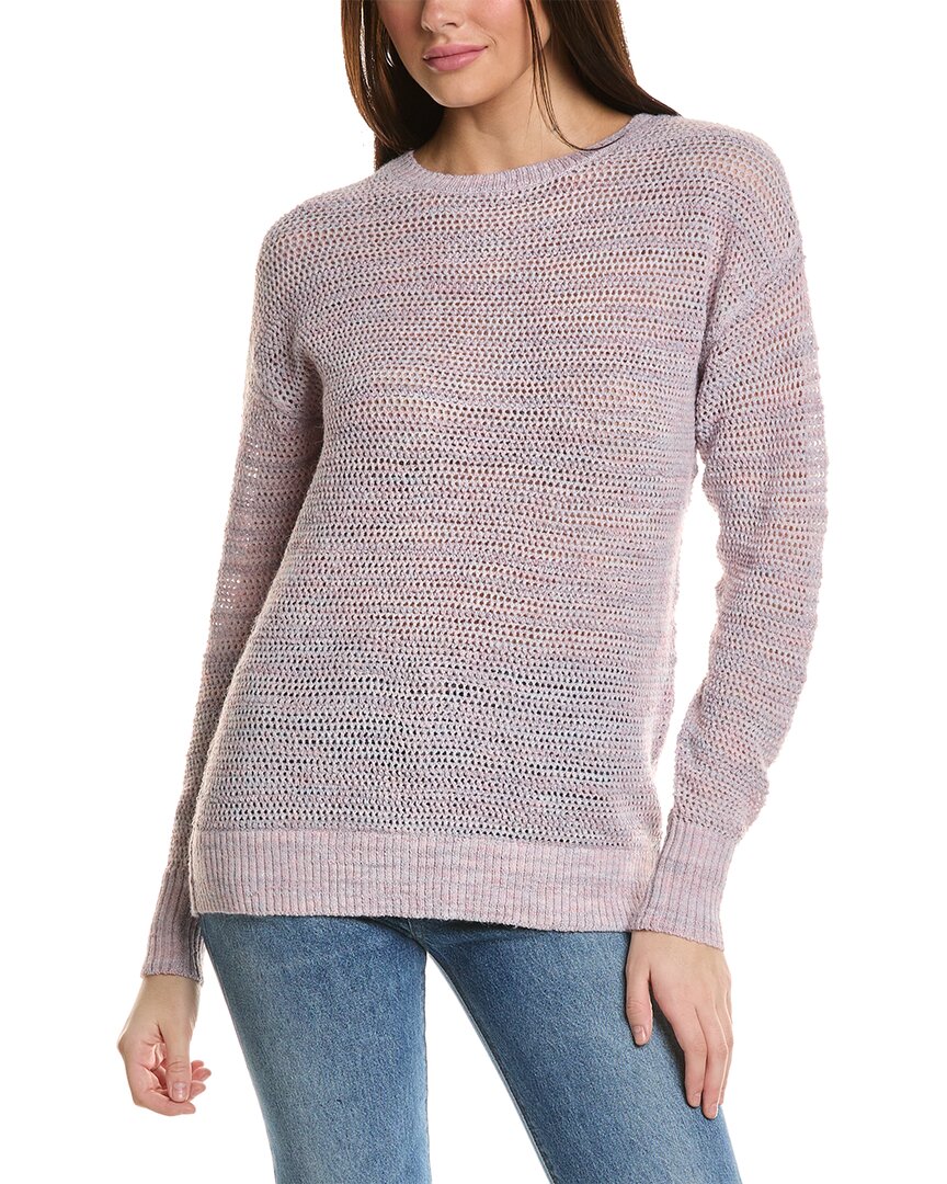 525 America Open Stitched Pullover In Pink