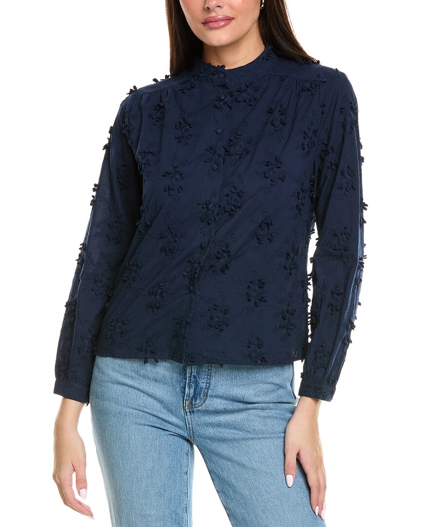Anna Kay Ophelys Blouse In Navy