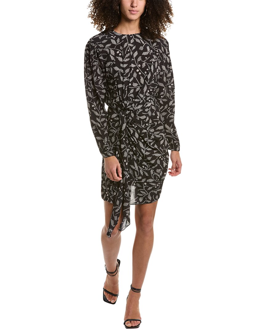 Shop Isabel Marant Étoile Dulce Mini Dress In Black