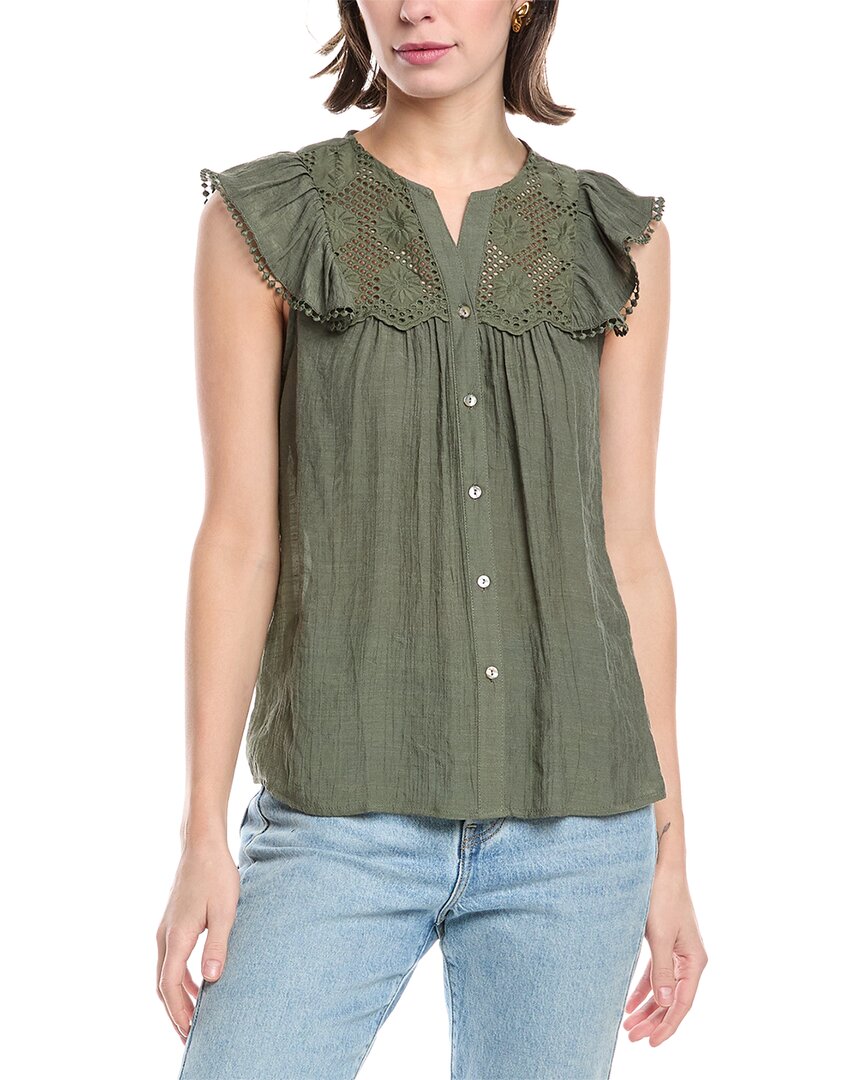 Nanette Lepore Blouse In Green