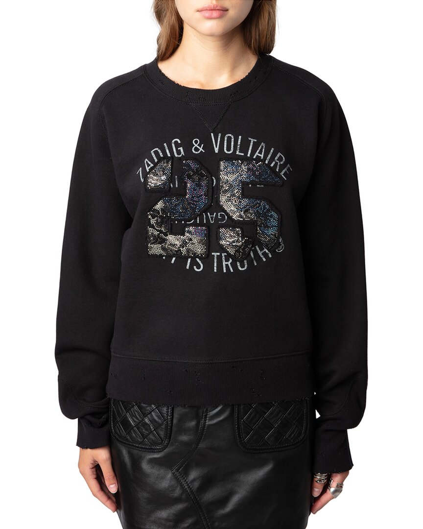 Zadig & Voltaire Arvene Mo Bicolor Sweatshirt