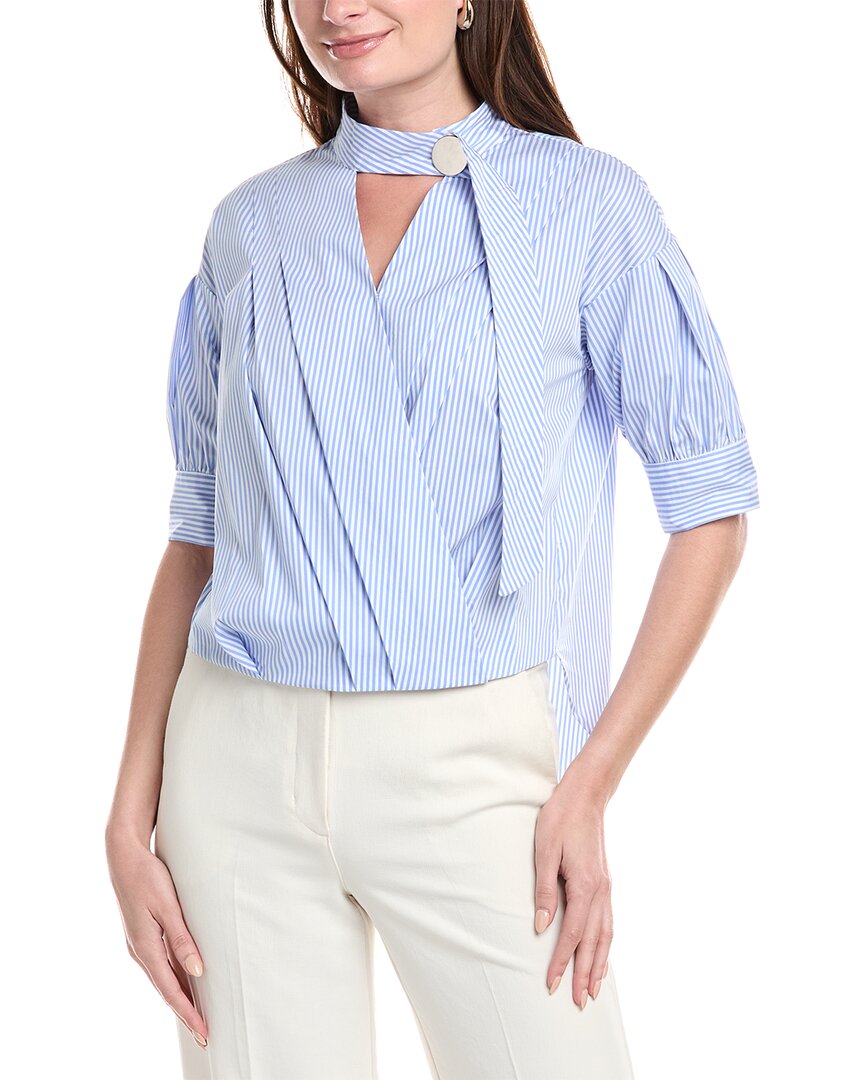 Gracia Wrap Front Blouse