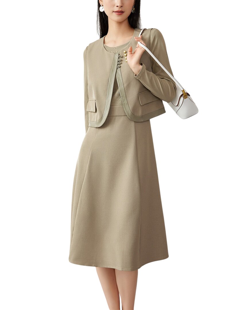 Ounixue Vest & Dress Set